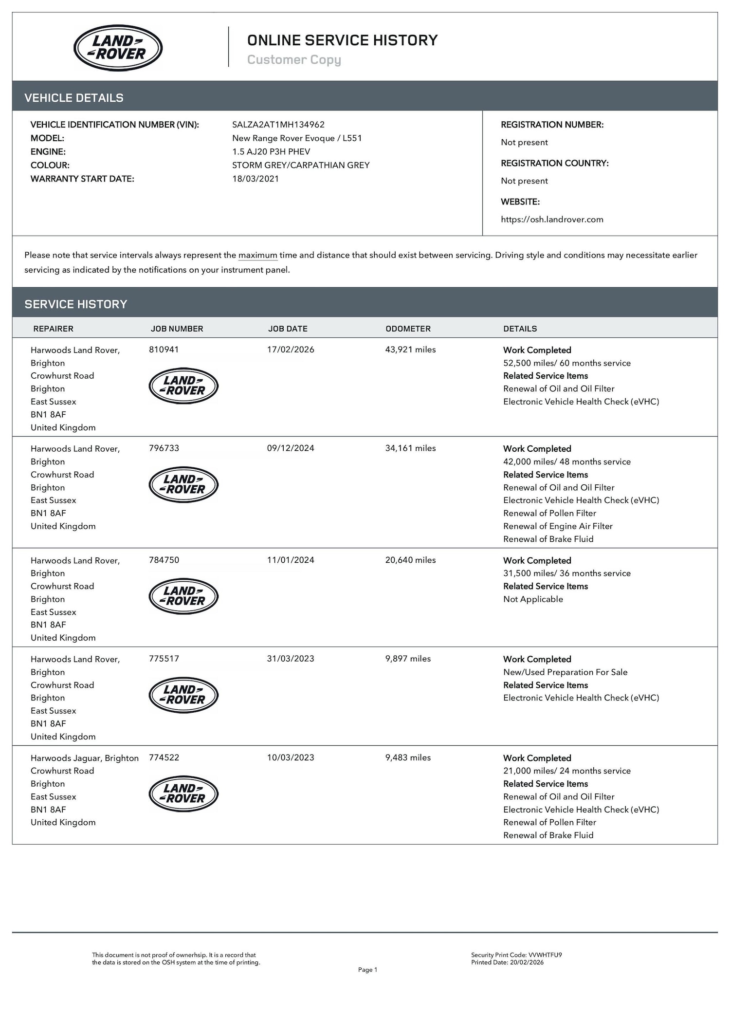 Used Land Rover Range Rover Evoque 2021 for sale - 77625842: Photo 5