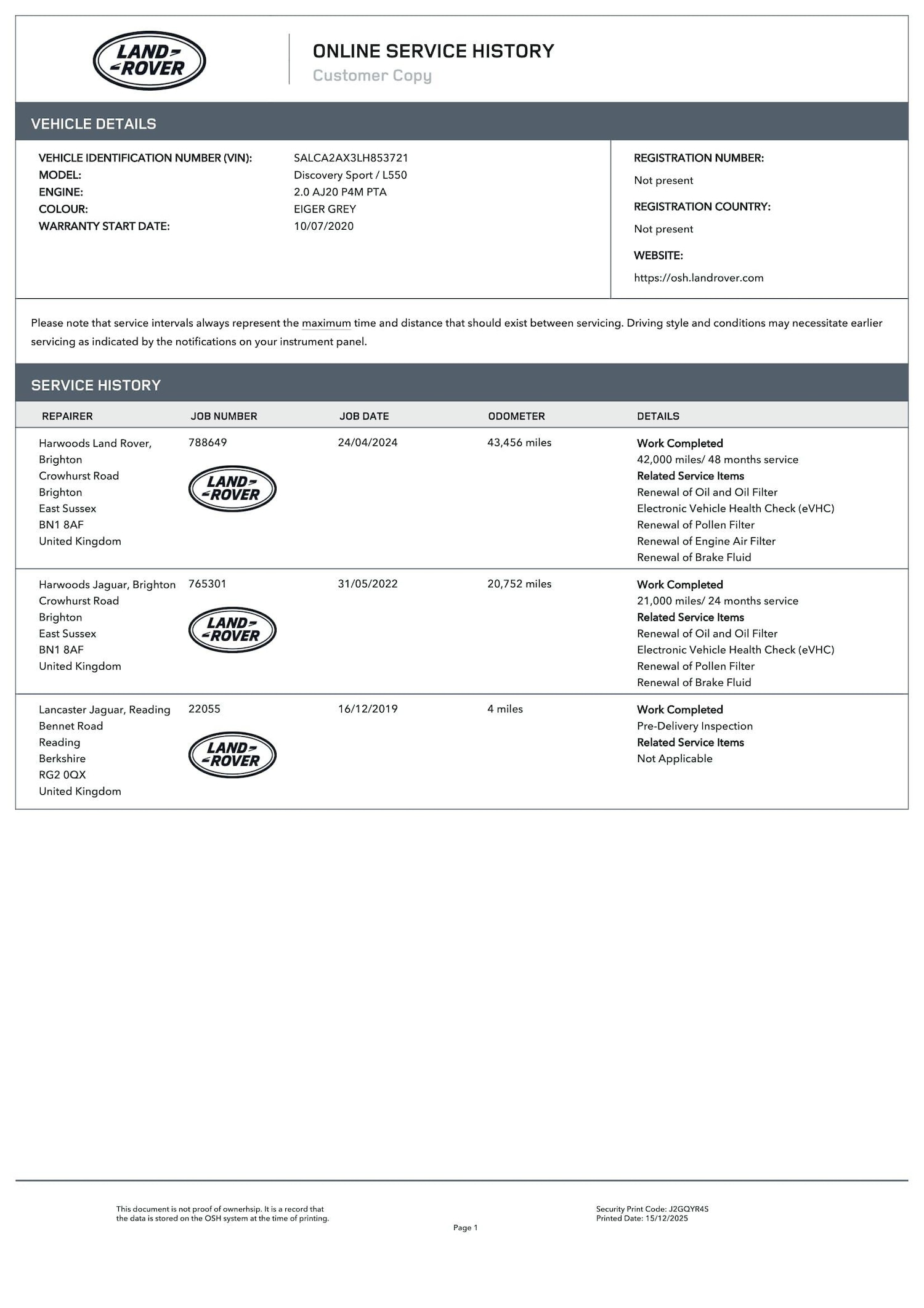 Used Land Rover Discovery Sport 2020 for sale - 76952929: Photo 4