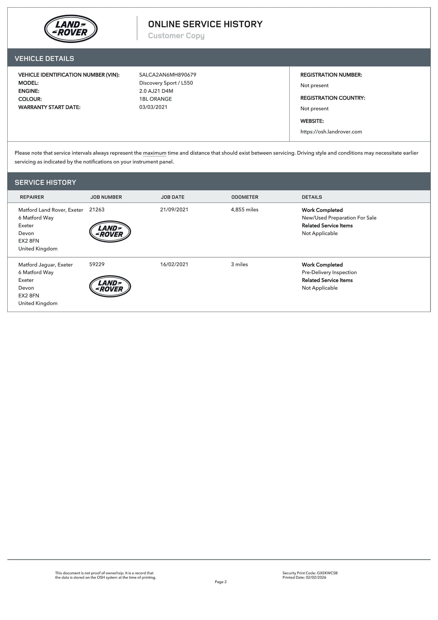 Used Land Rover Discovery Sport 2021 for sale - 77425080: Photo 5