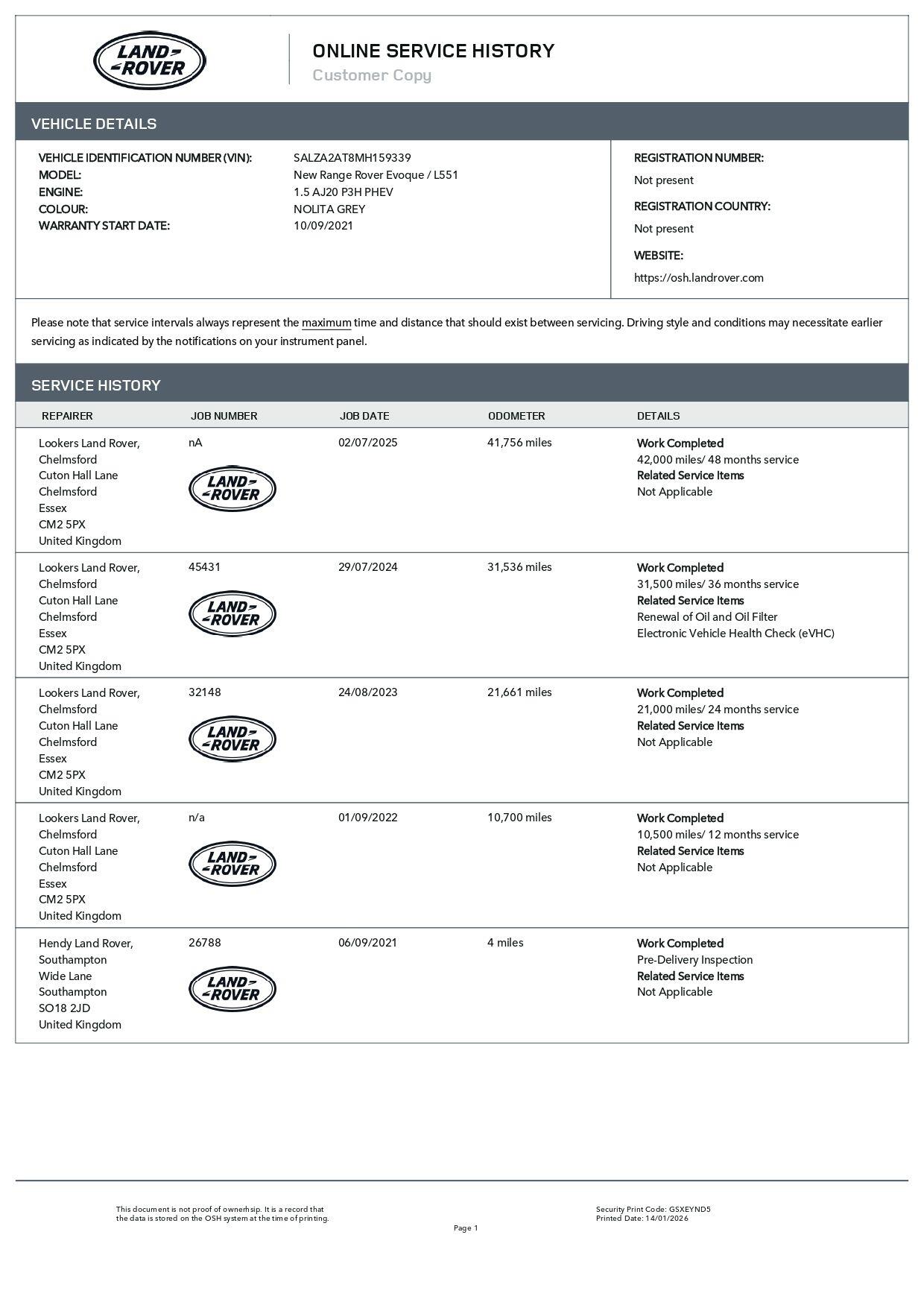 Used Land Rover Range Rover Evoque 2021 for sale - 77203161: Photo 4