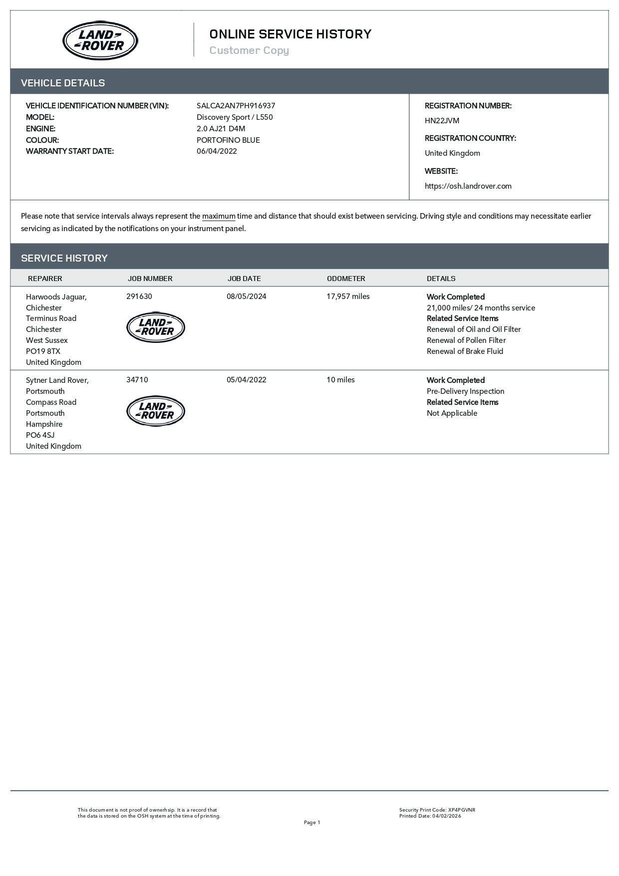 Used Land Rover Discovery Sport 2022 for sale - 77440879: Photo 4