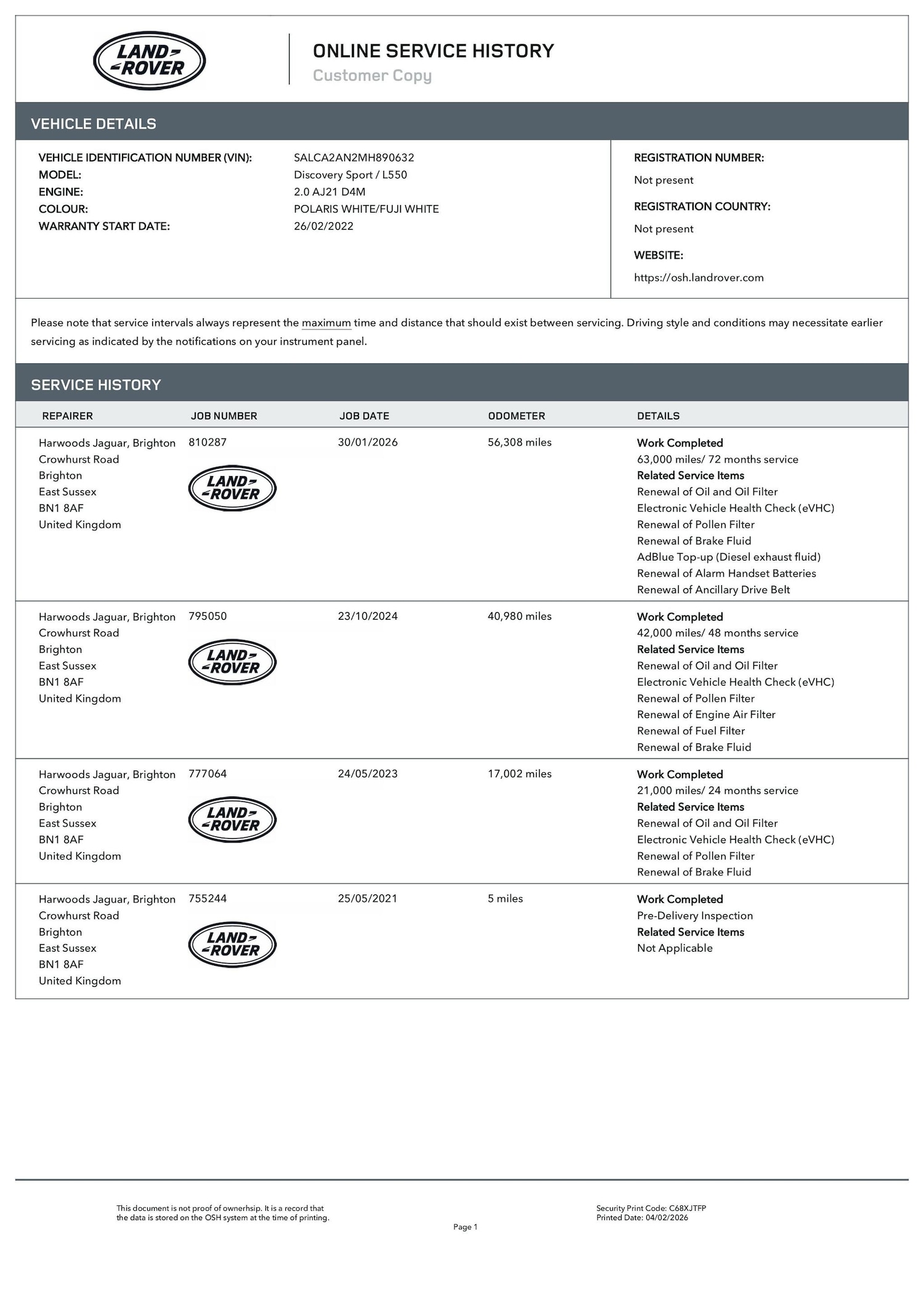 Used Land Rover Discovery Sport 2022 for sale - 77439884: Photo 4