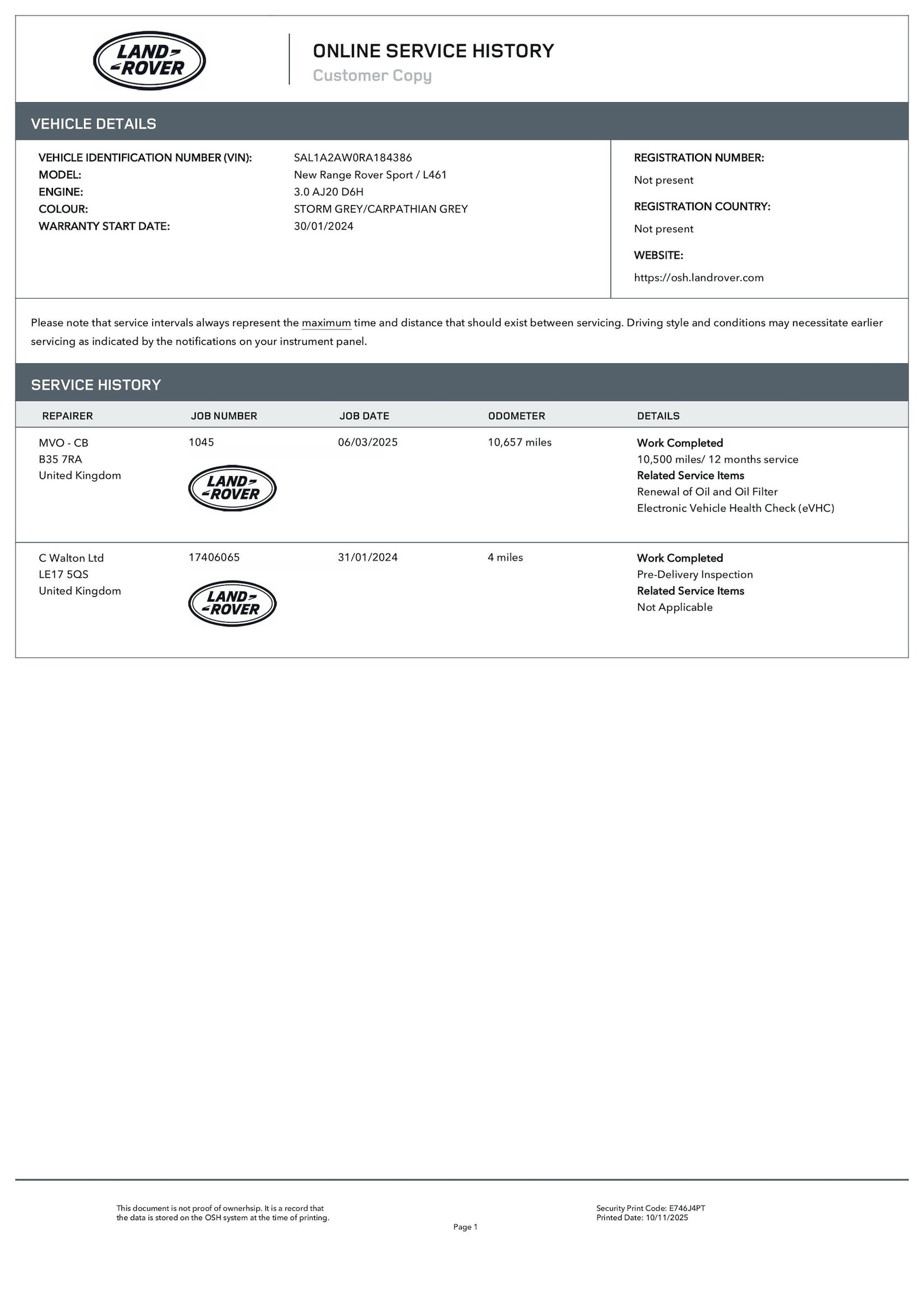 Used Land Rover Range Rover Sport 2024 for sale - 76539214: Photo 4