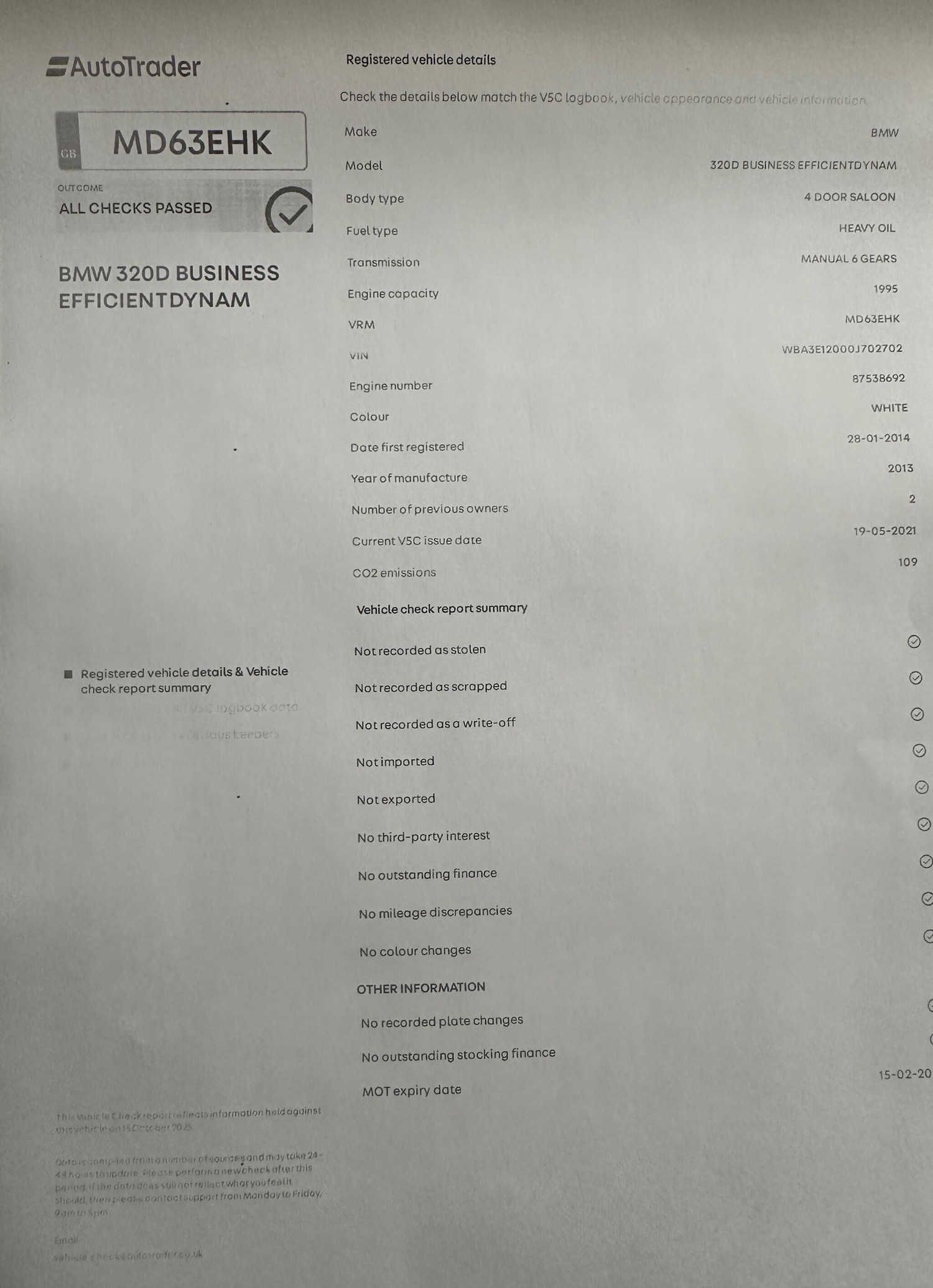 Used BMW 3 Series 2014 for sale - 77898315: Photo 62