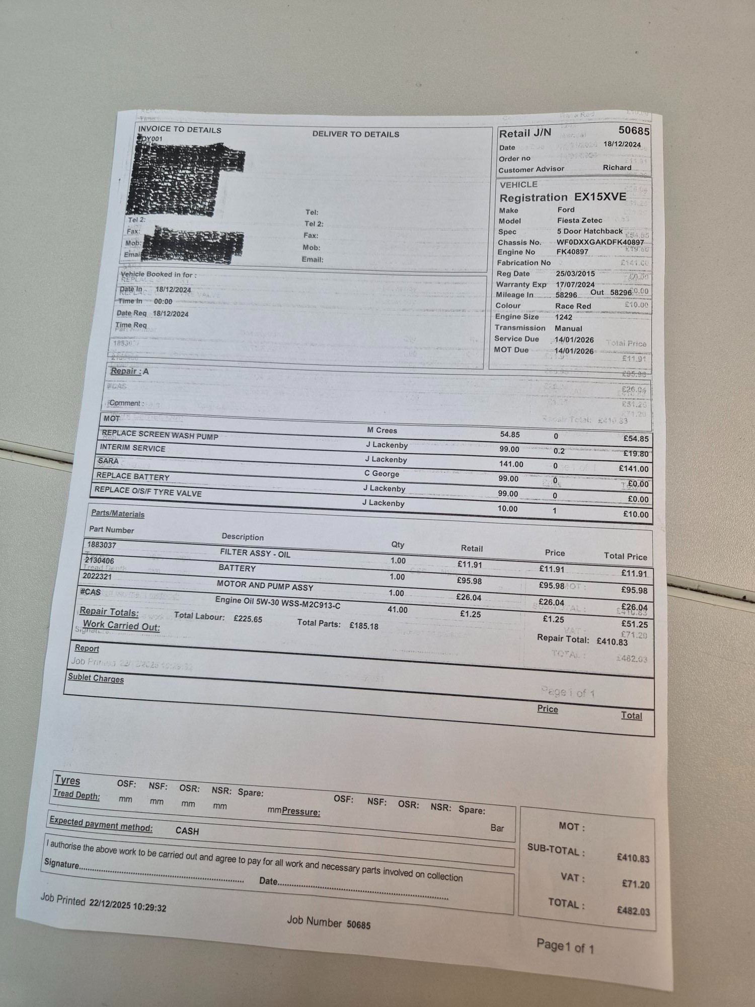 Used Ford Fiesta 2015 for sale - 77045780: Photo 24