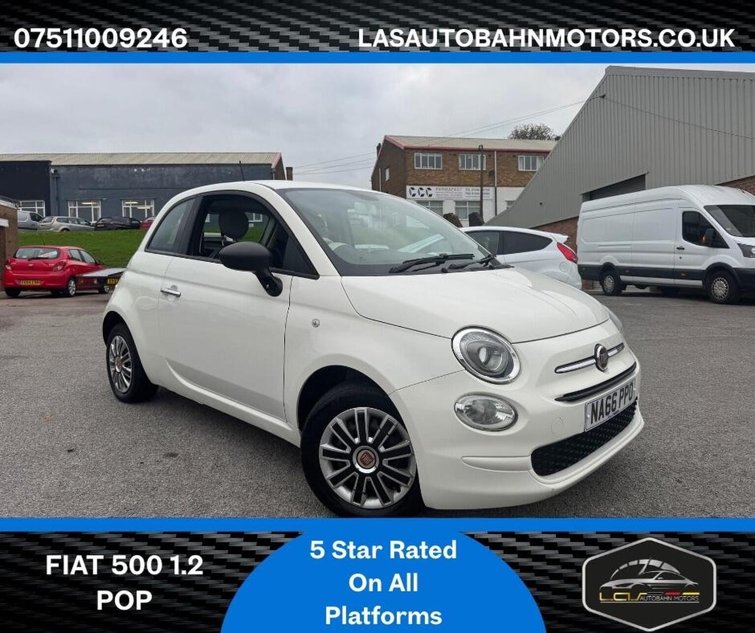 Used Fiat 500 2016 for sale - 76576877: Photo 1
