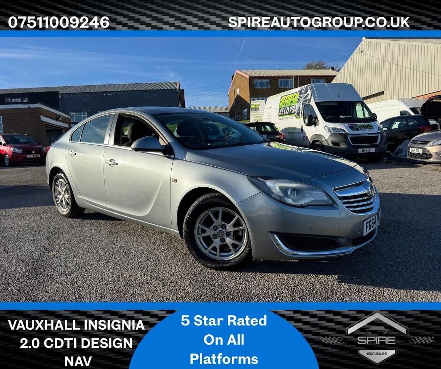 Used Vauxhall Insignia 2014 for sale - 76662684: Photo 1