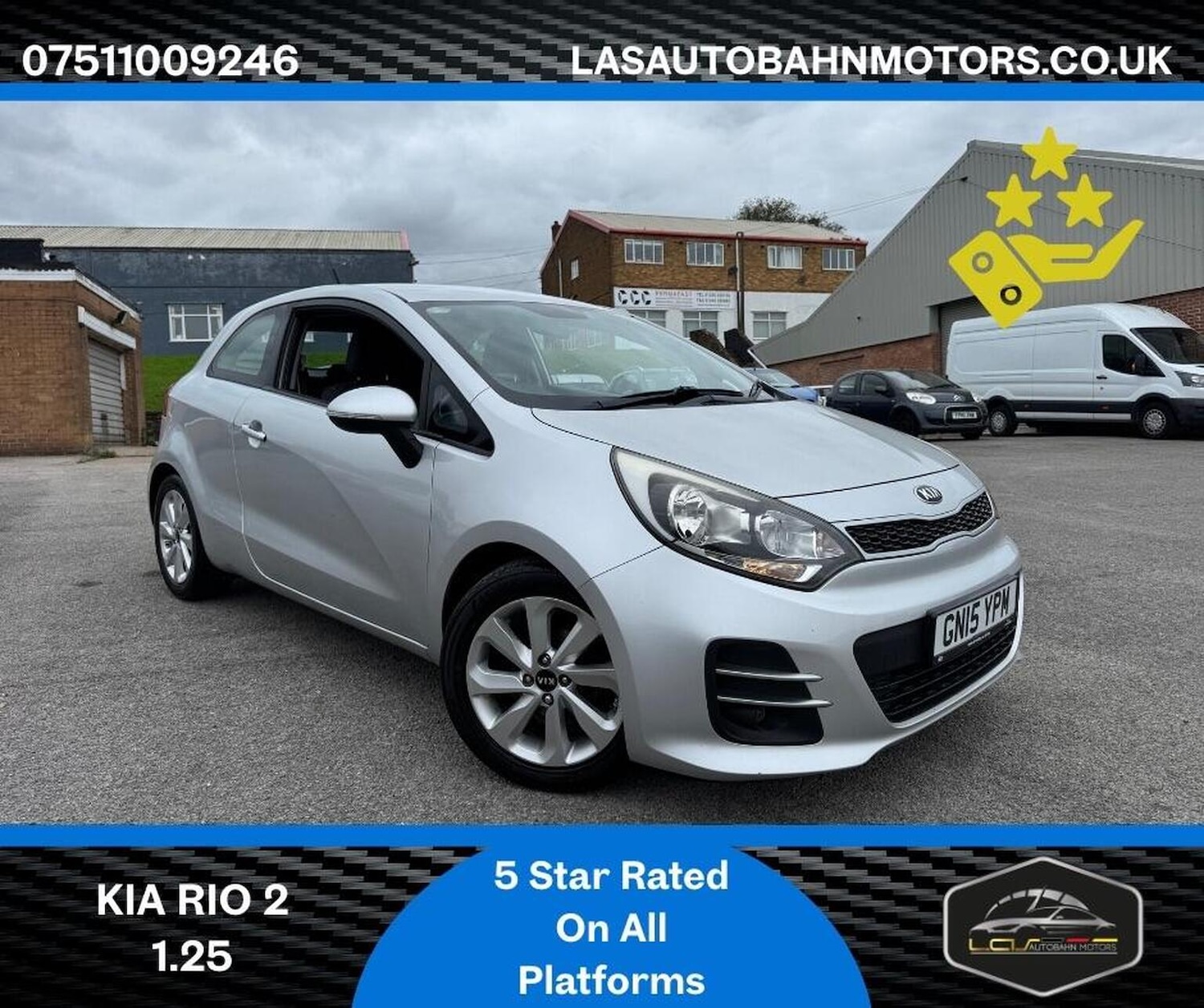 Used Kia Rio 2015 for sale - 76576860: Photo 1