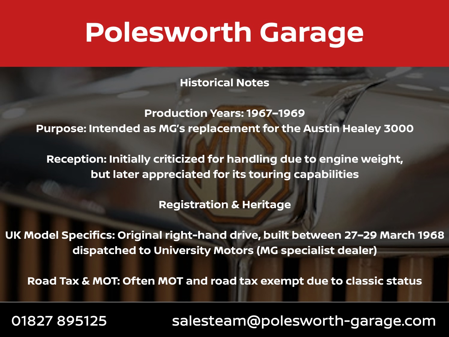 Used MG MGC 1968 for sale - 76518533: Photo 24