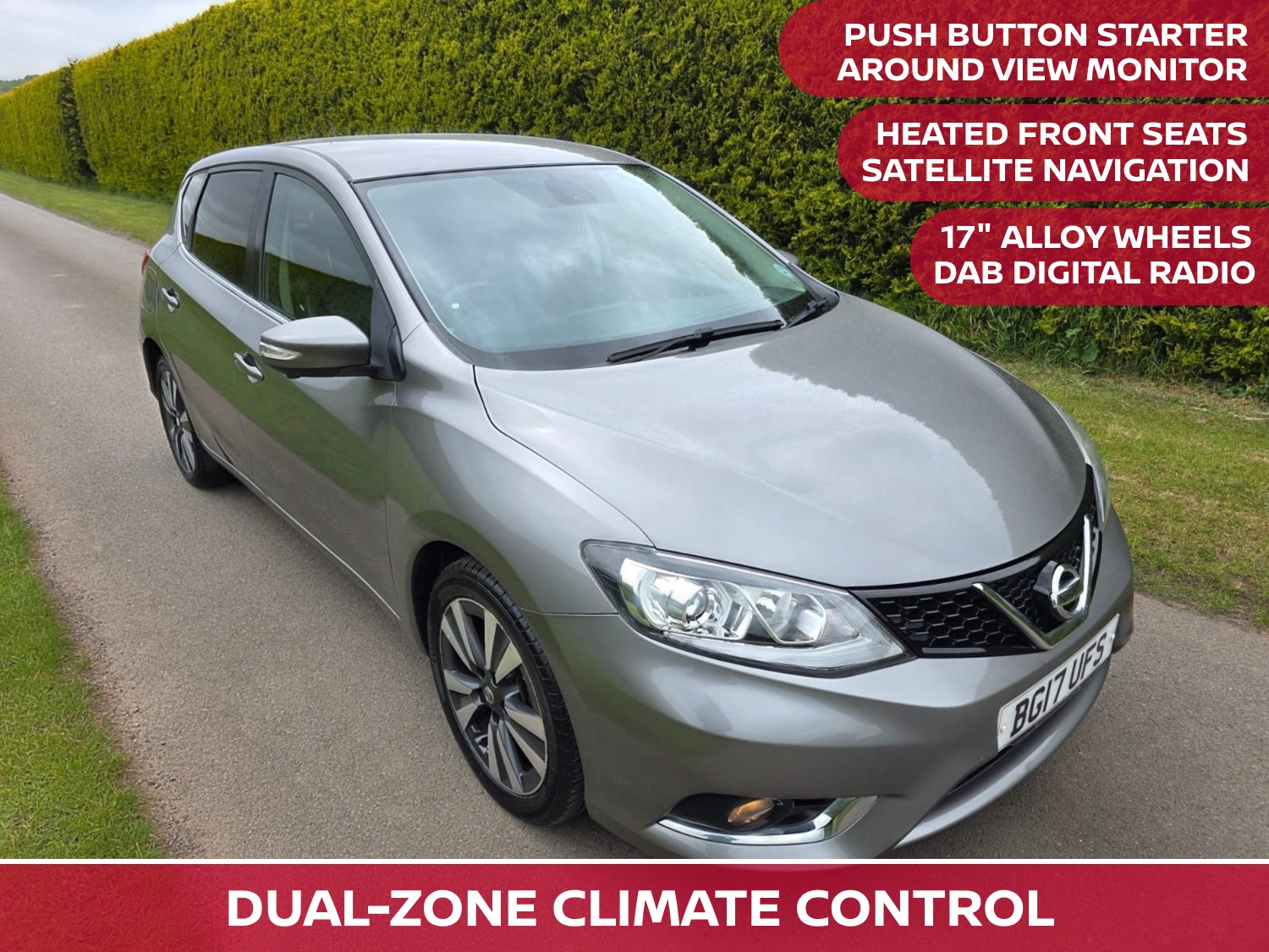 Nissan Pulsar 1.2 DiG-T Tekna 5dr Xtronic Nissan Pulsar 1.2 DiG-T Tekna 5dr Xtronic
