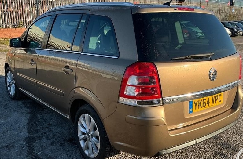 Used Vauxhall Zafira 2014 for sale - 77136644: Photo 2