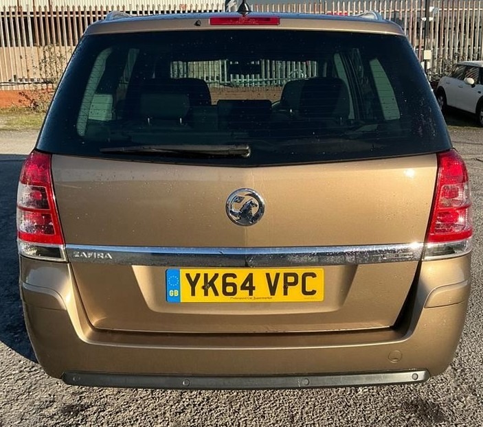 Used Vauxhall Zafira 2014 for sale - 77136644: Photo 5