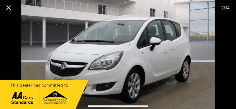 Used Vauxhall Meriva 2017 for sale - 76527297: Photo 1