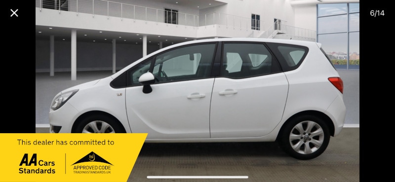 Used Vauxhall Meriva 2017 for sale - 76527297: Photo 7