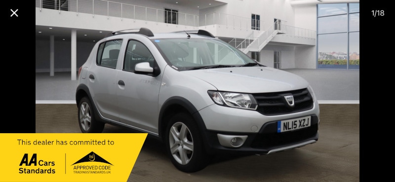 Used Dacia Sandero Stepway 2015 for sale - 77720756: Photo 1