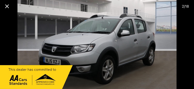 Used Dacia Sandero Stepway 2015 for sale - 77720756: Photo 3