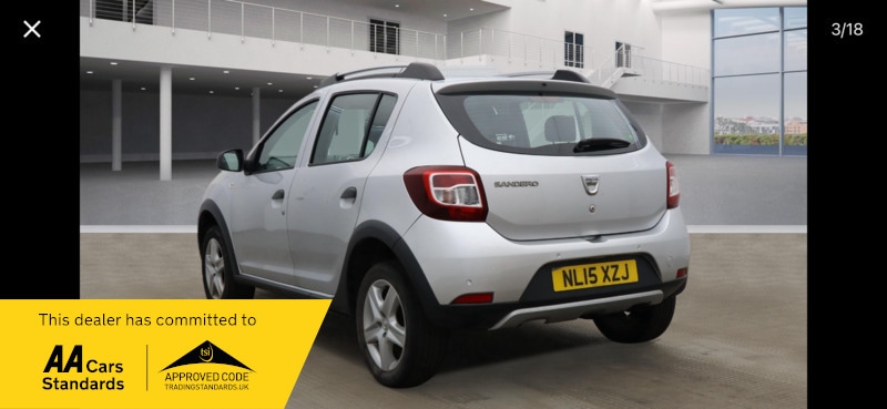 Used Dacia Sandero Stepway 2015 for sale - 77720756: Photo 4