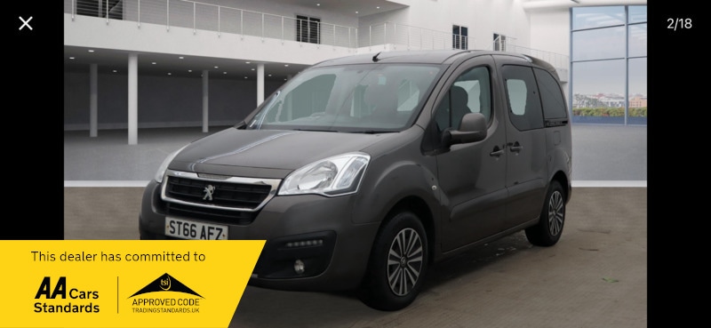 Used Peugeot Partner 2016 for sale - 77766039: Photo 3