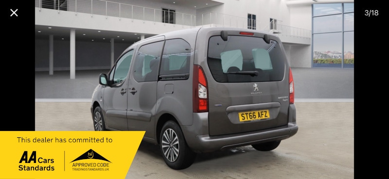 Used Peugeot Partner 2016 for sale - 77766039: Photo 4