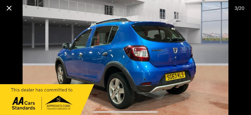 Used Dacia Sandero Stepway 2013 for sale - 76934972: Photo 3