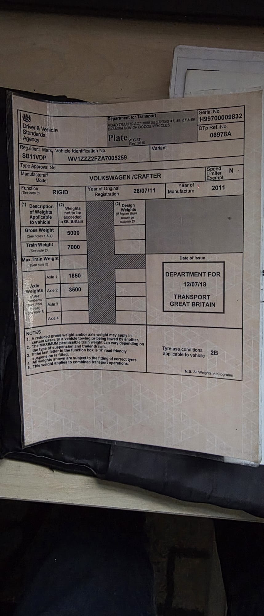 Used Volkswagen Crafter 2011 for sale - 77749397: Photo 22