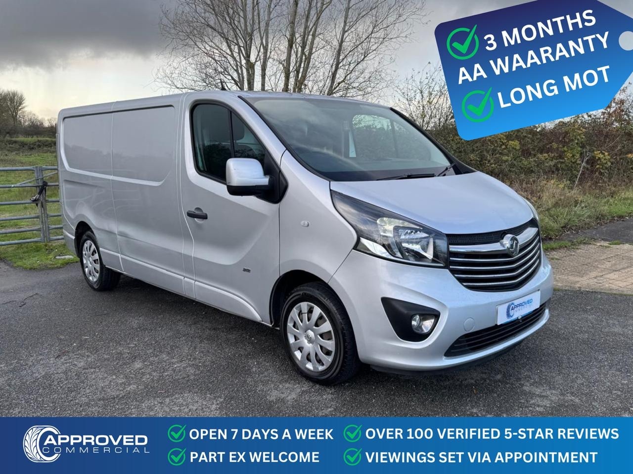 Used Vauxhall Vivaro 2017 for sale - 76797222: Photo 1