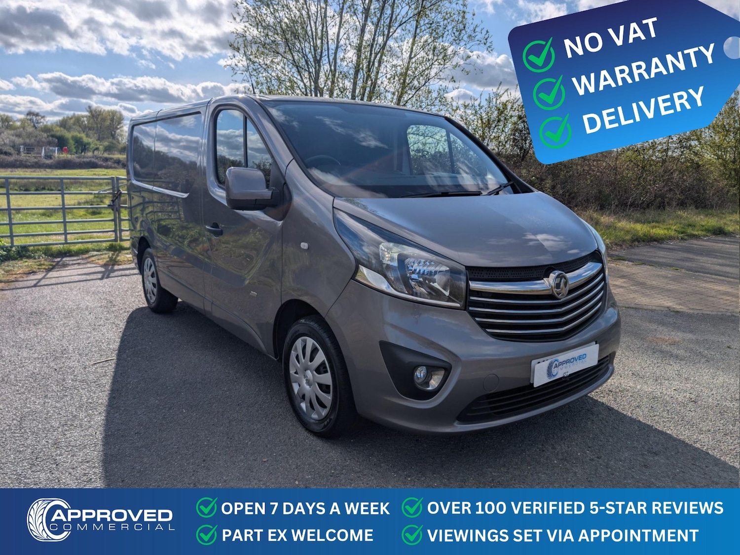 Used Vauxhall Vivaro 2017 for sale - 78155535: Photo 1