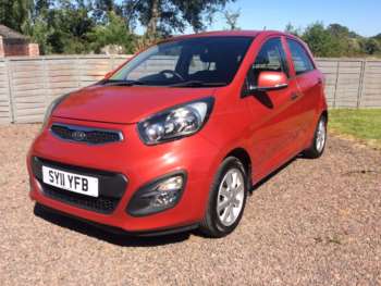 2011 (11) - 1.0 2 5dr PICANTO FSH 11 SERVICES, MINT LITTLE CAR