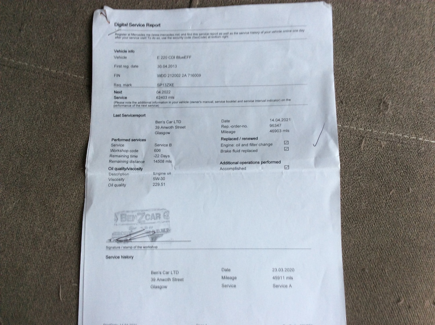 Used Mercedes-Benz E Class 2013 for sale - 76931759: Photo 13