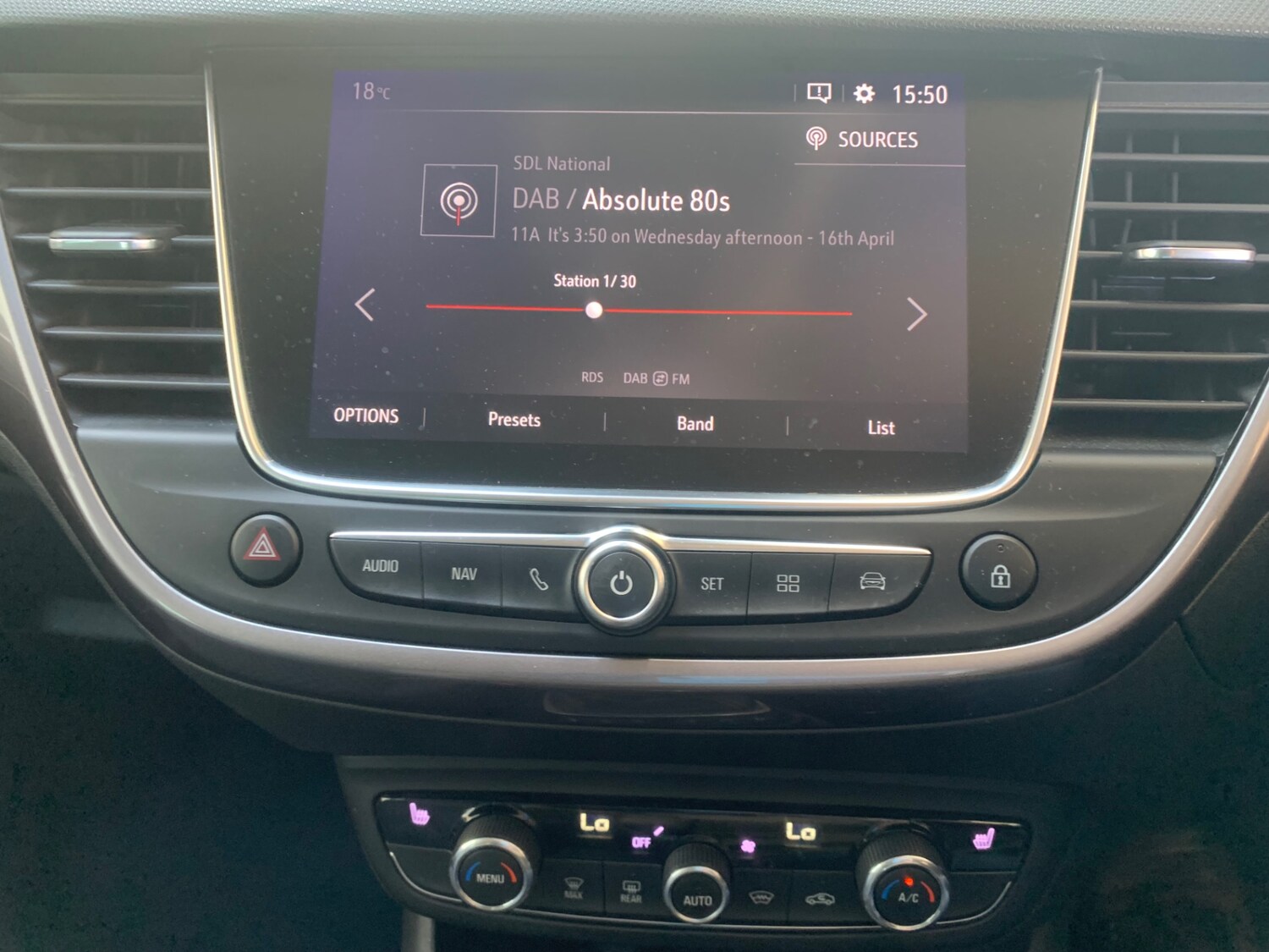 Vehicle 18