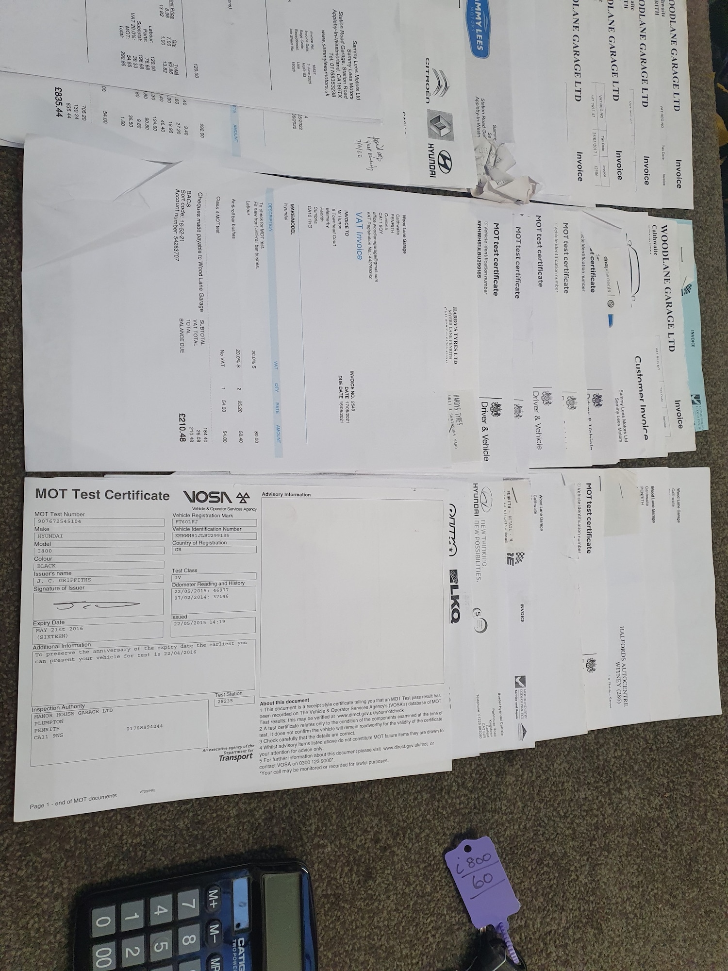 Used Hyundai i800 2011 for sale - 76766098: Photo 62