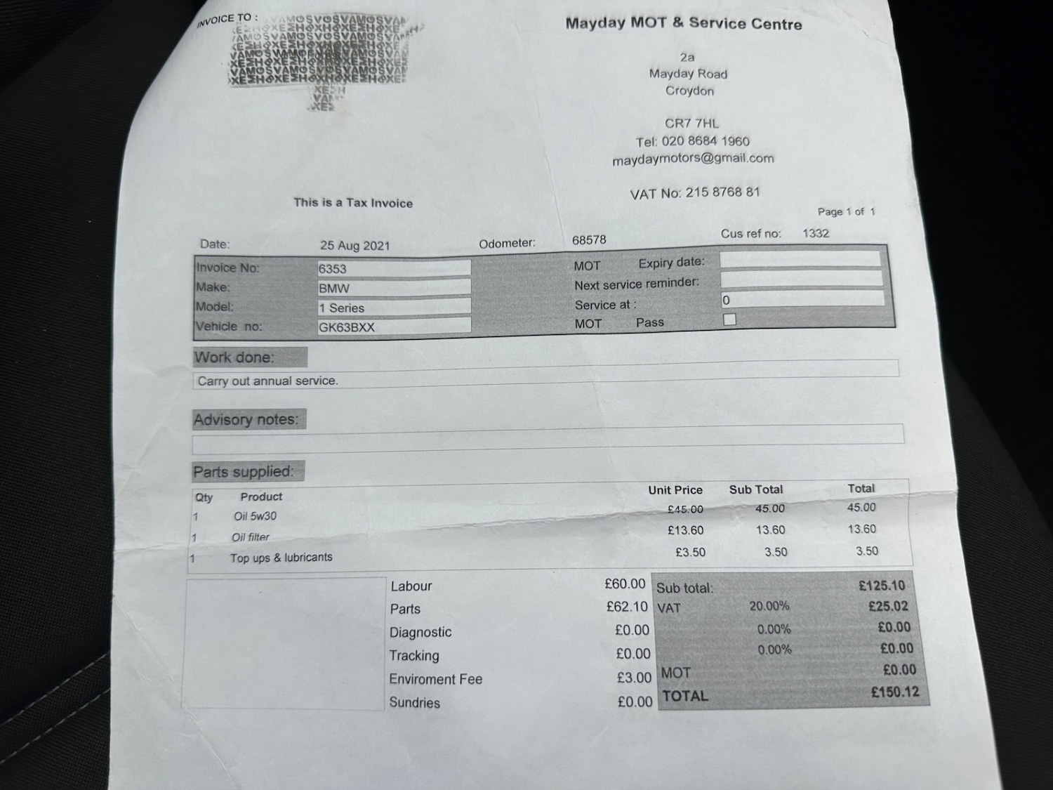 Used BMW 1 Series 2013 for sale - 78040320: Photo 28