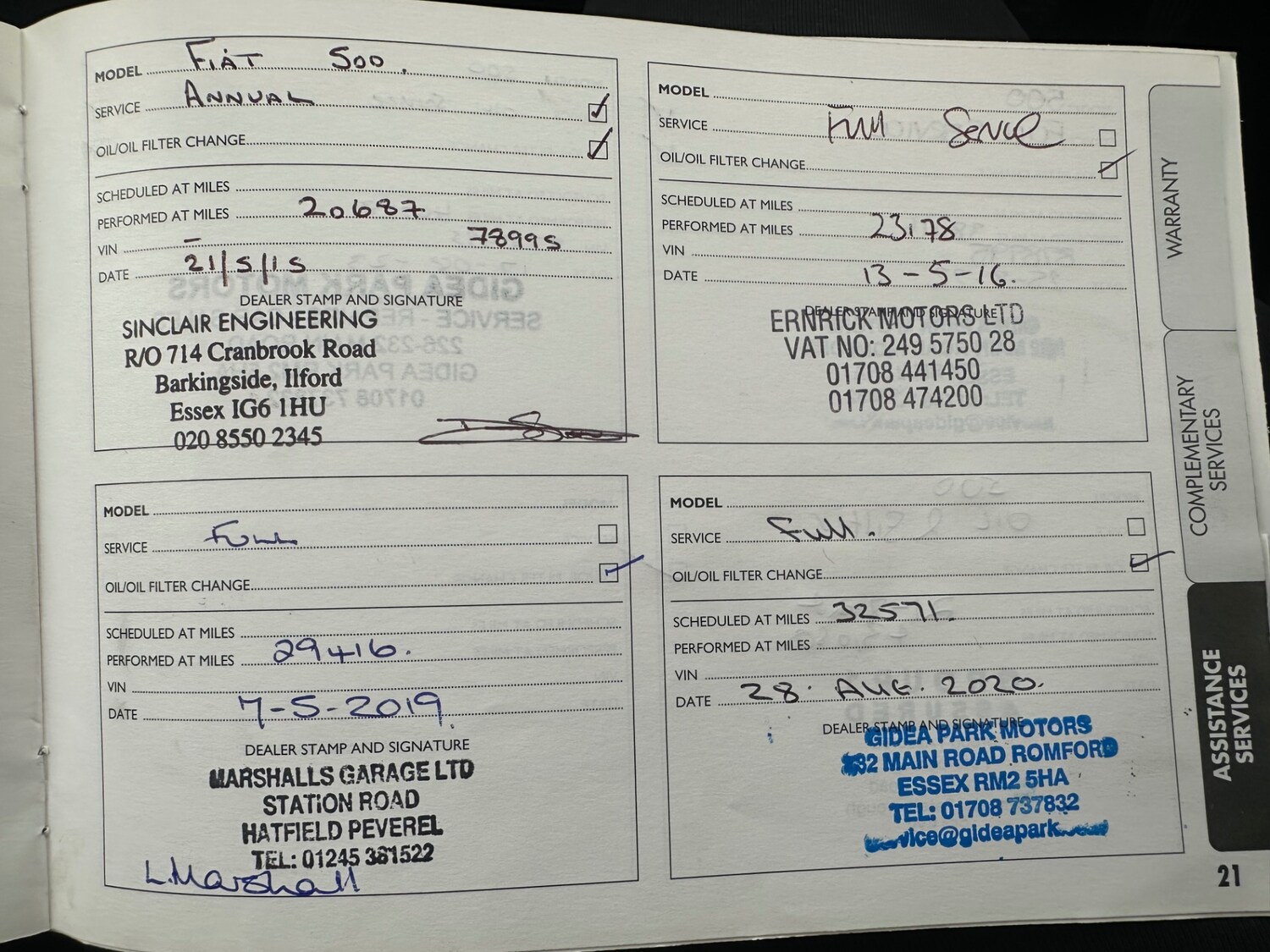 Used Fiat 500 2012 for sale - 78059400: Photo 26