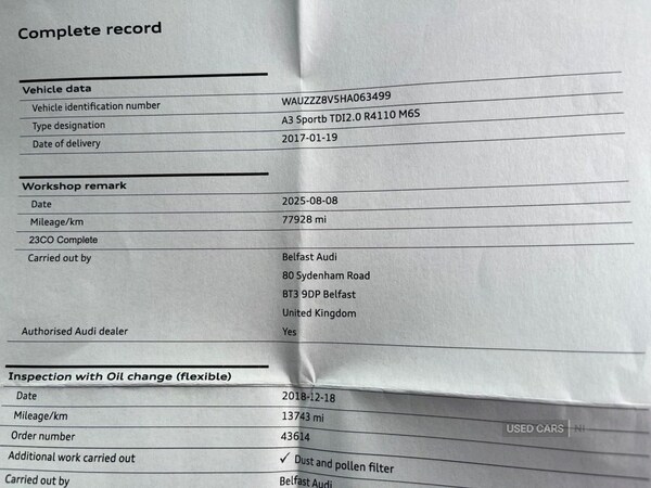 Used Audi A3 2017 for sale - 76061466: Photo 39