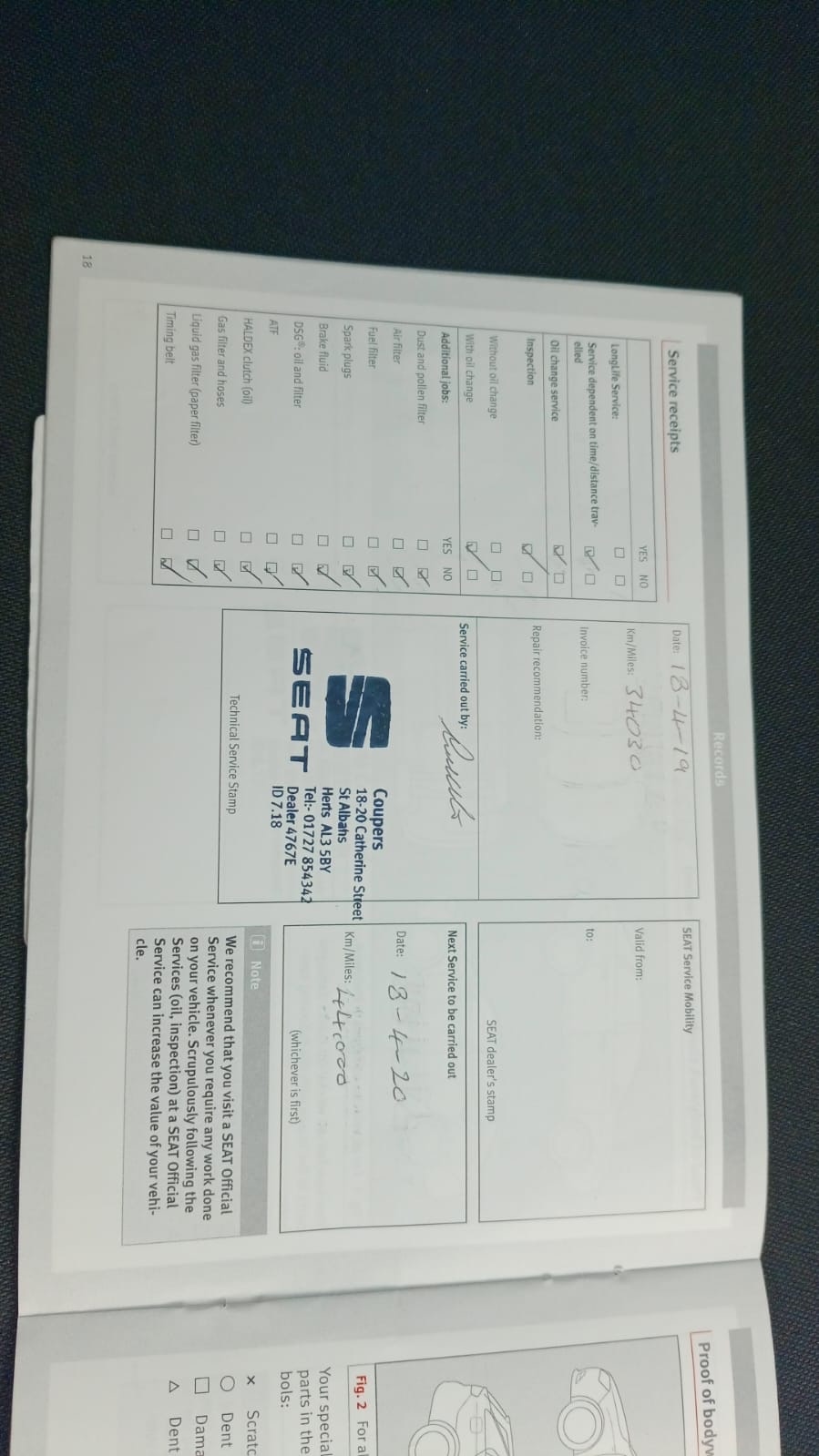 Used SEAT Ateca 2017 for sale - 77730224: Photo 19