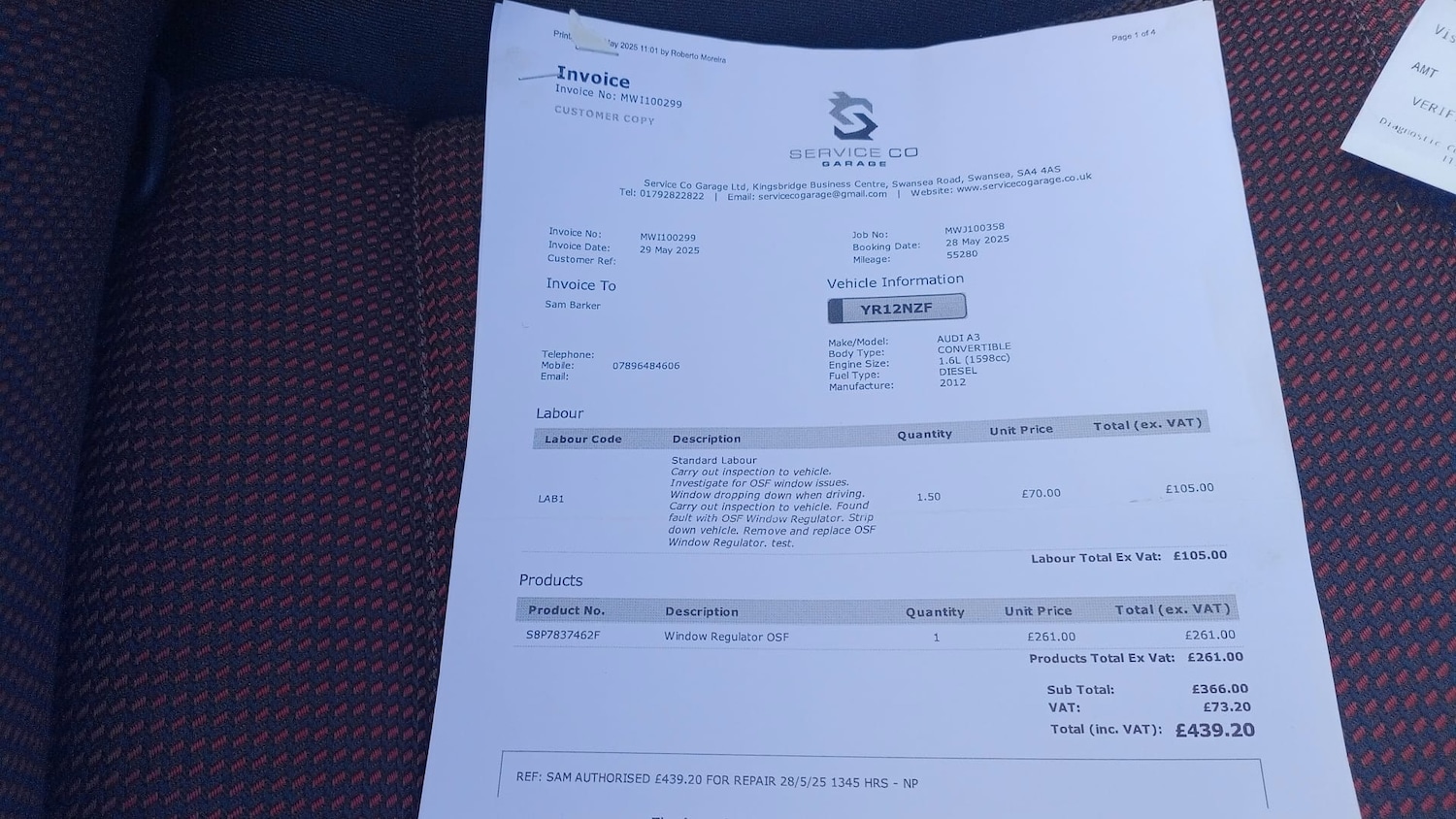 Used Audi A3 2012 for sale - 76101848: Photo 20