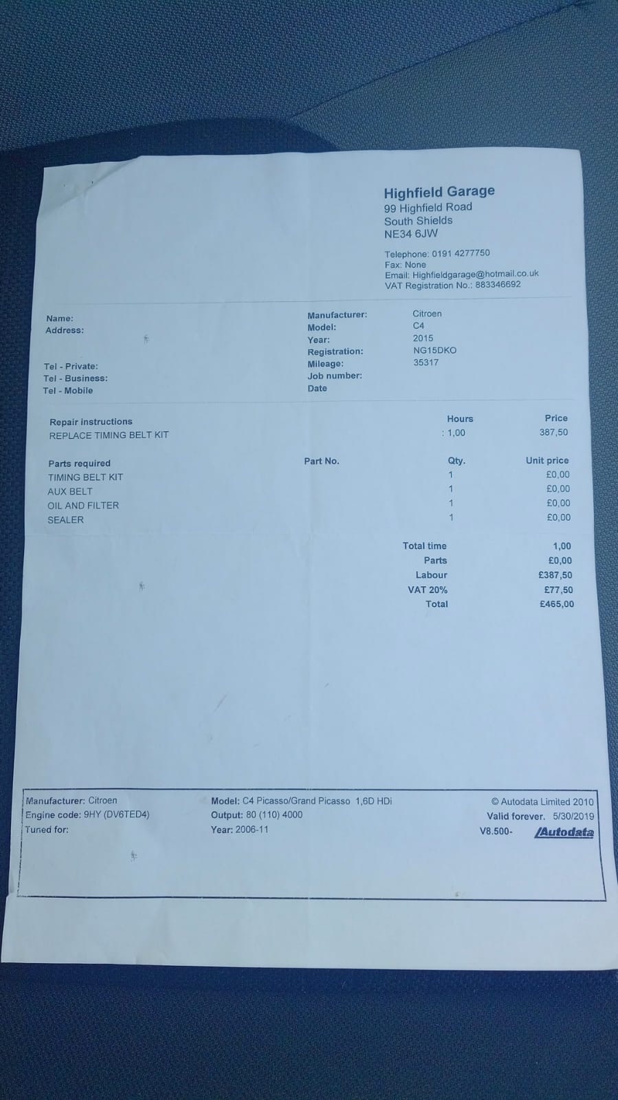 Used Citroen C4 Picasso 2015 for sale - 77568715: Photo 19