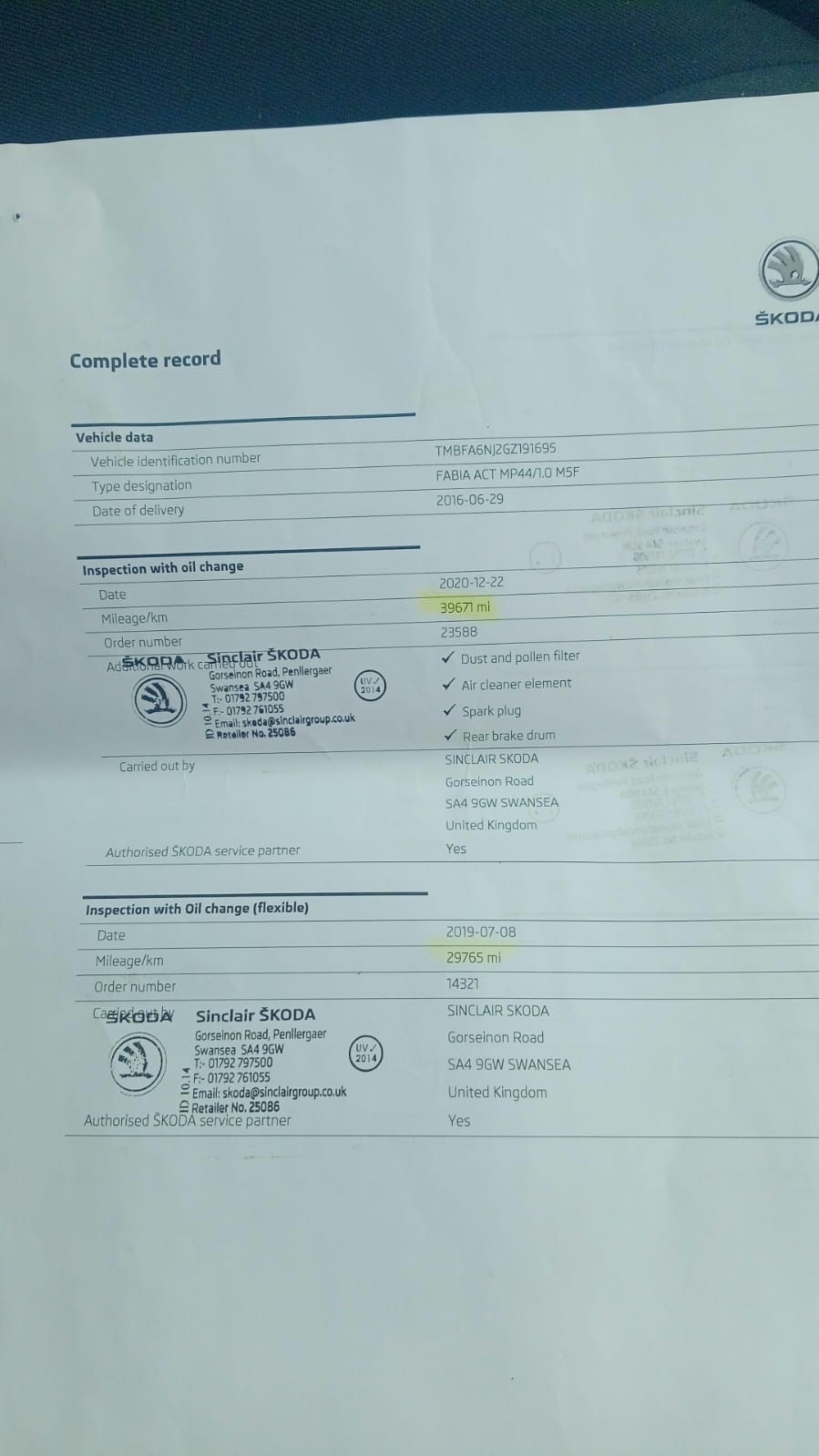 Used Skoda Fabia 2016 for sale - 77650772: Photo 13