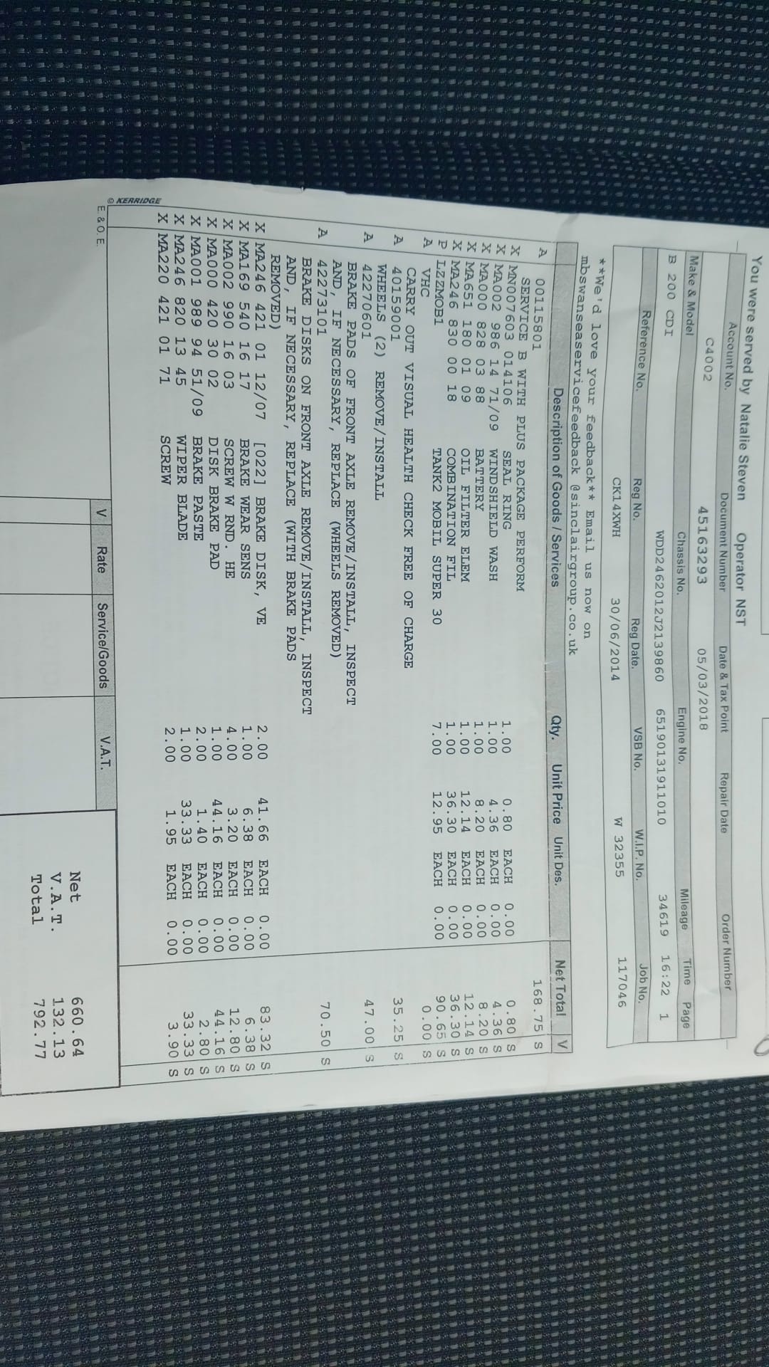 Used Mercedes-Benz B Class 2014 for sale - 76450029: Photo 16