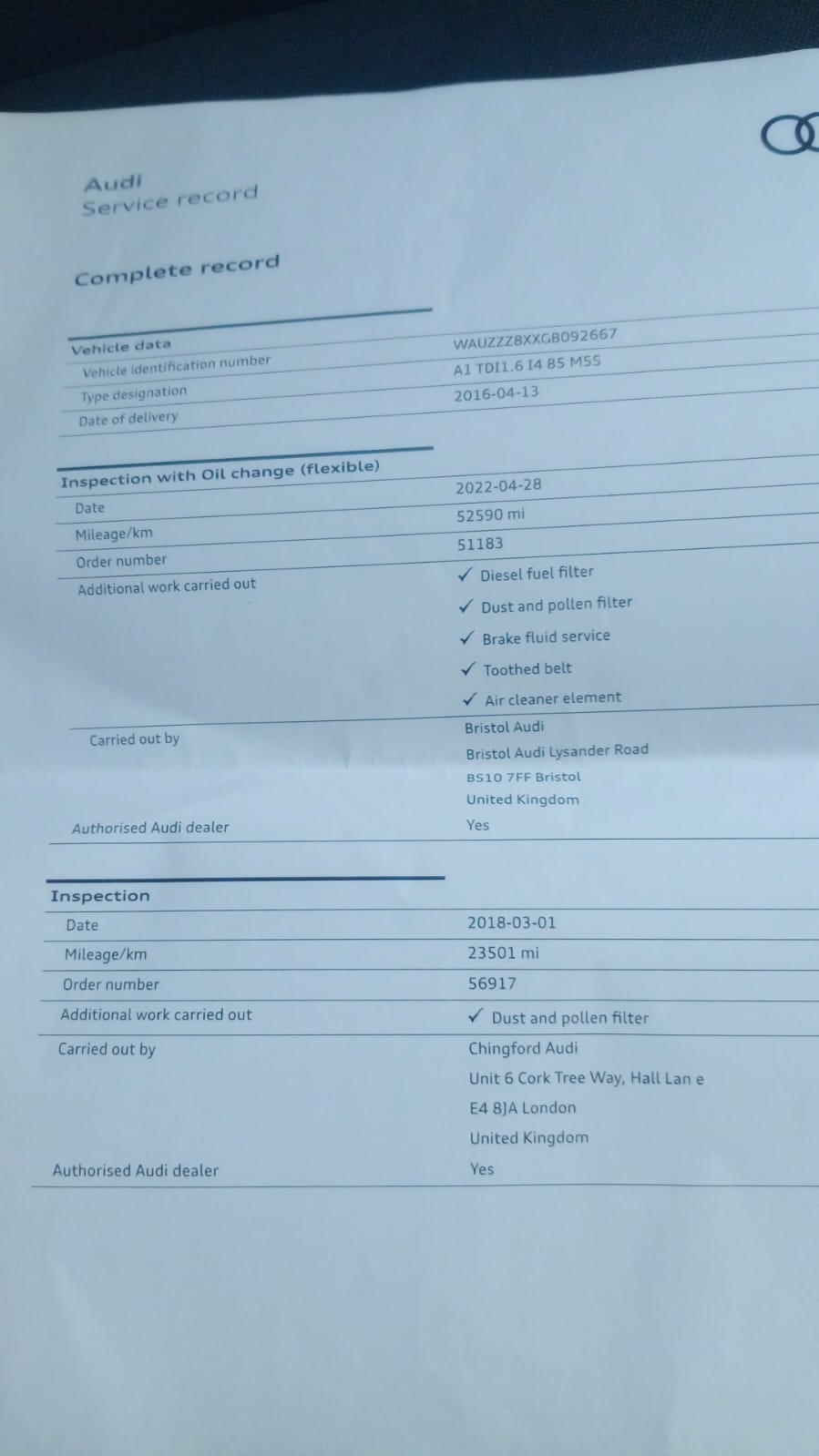 Used Audi A1 2016 for sale - 77223348: Photo 17