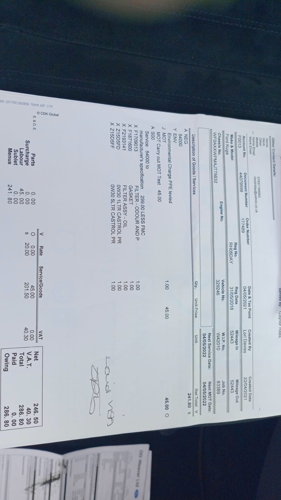 Used Ford Kuga 2018 for sale - 76318926: Photo 21