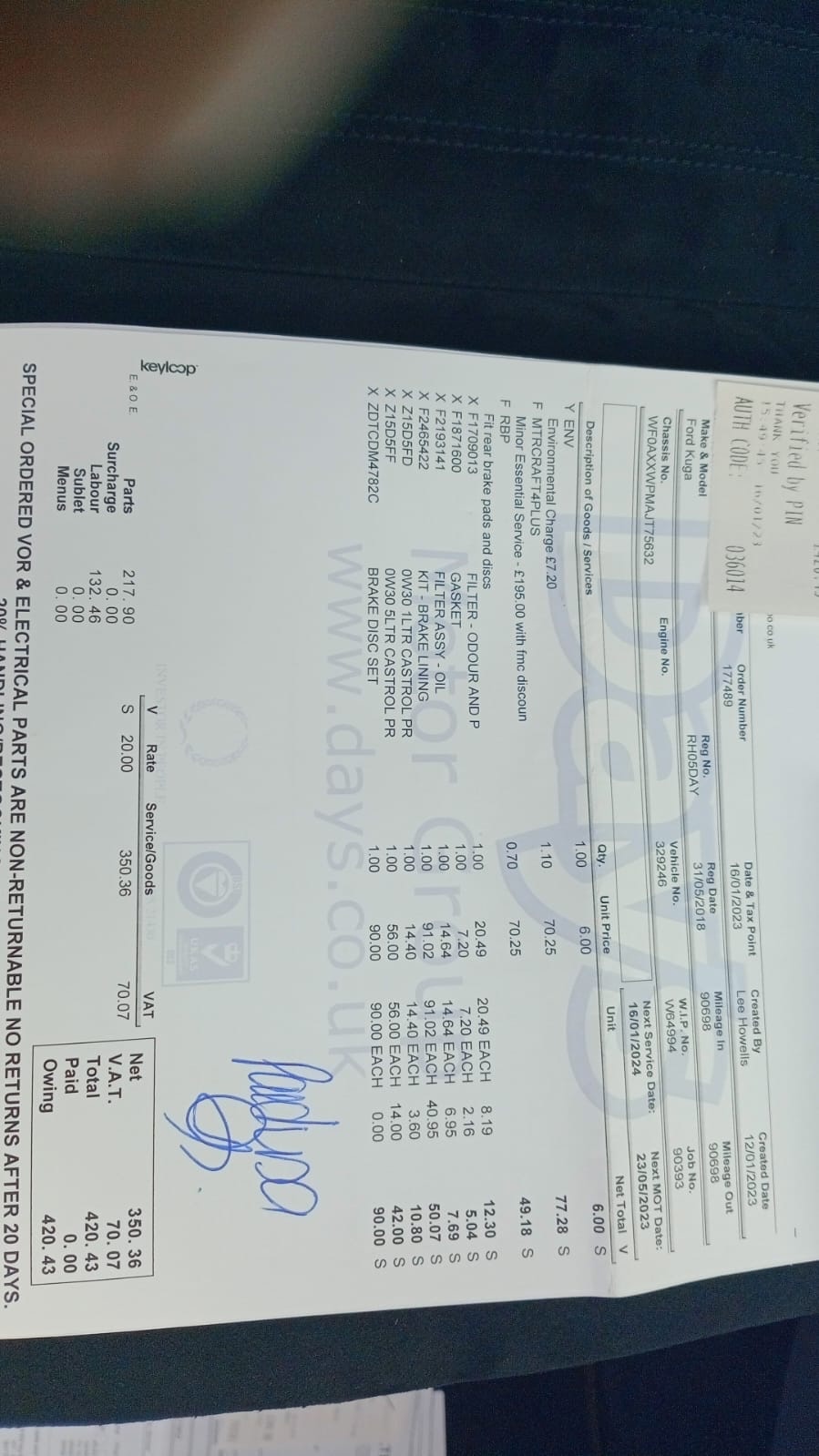 Used Ford Kuga 2018 for sale - 76318926: Photo 23