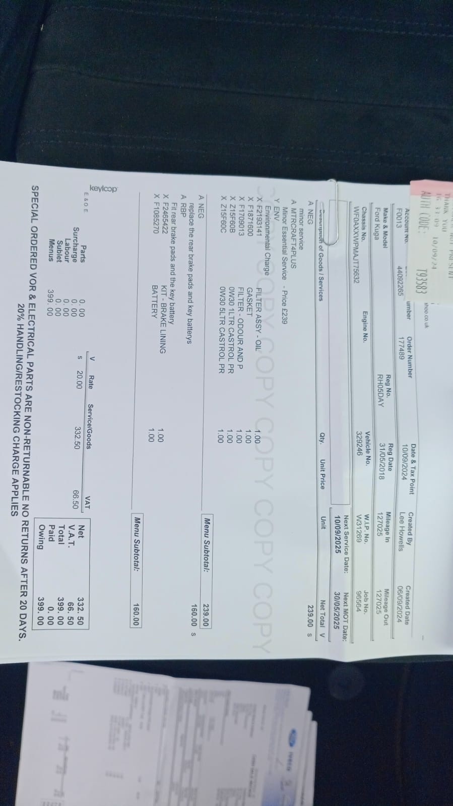 Used Ford Kuga 2018 for sale - 76318926: Photo 24