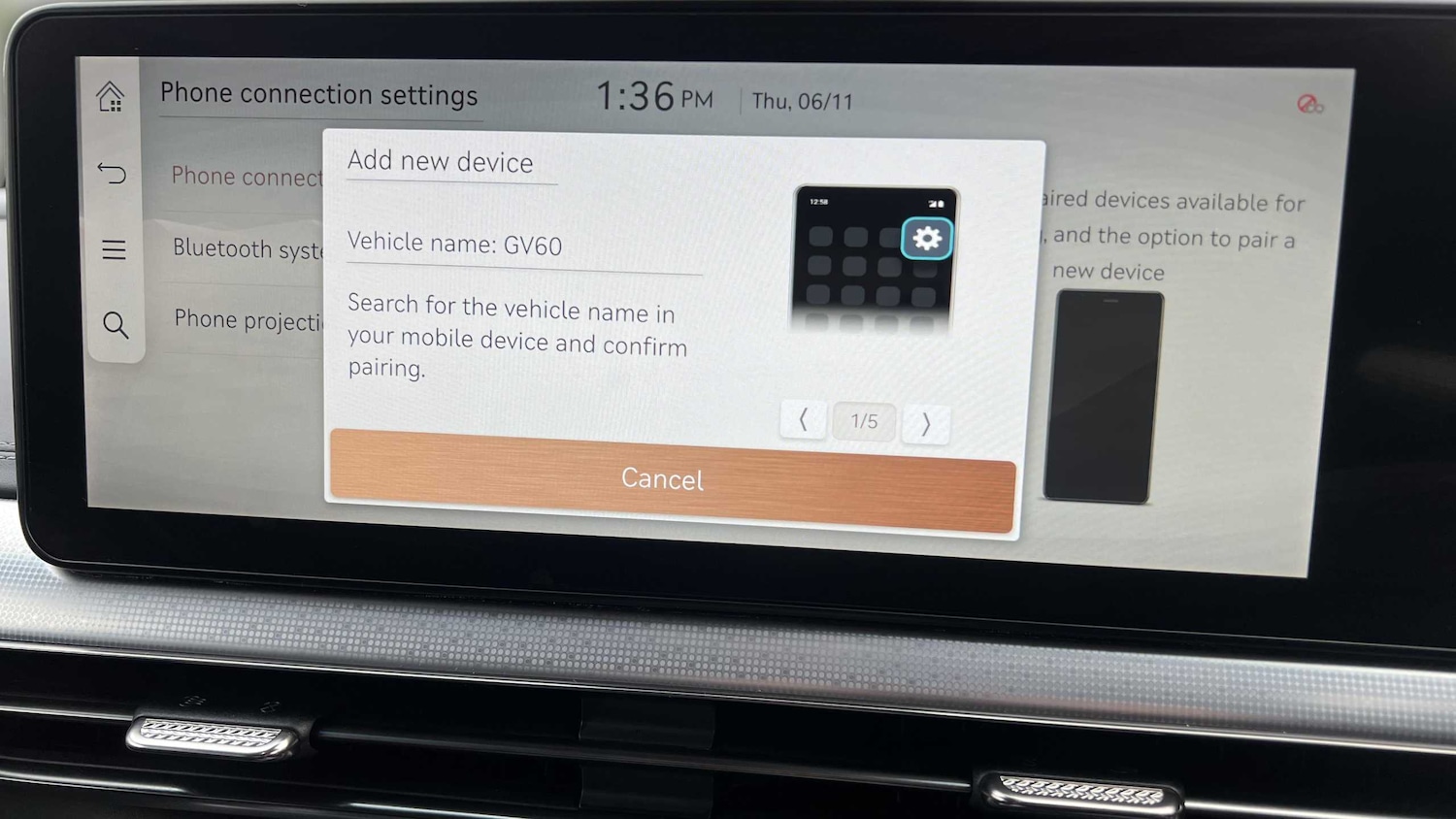 Used Genesis GV60 2024 for sale - 78187846: Photo 13