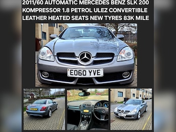 2010 (60) - AUTOMATIC 200K 1.8 PETROL ULEZ CONVERTIBLE 90 DAYS WARRANTY £3495 2-Door