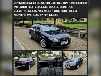 2011 (60) - 2.0 TDI CR SE Tech 4dr [143]FULL OPTION LEATHER SEATS HEATED HPI CLEAR