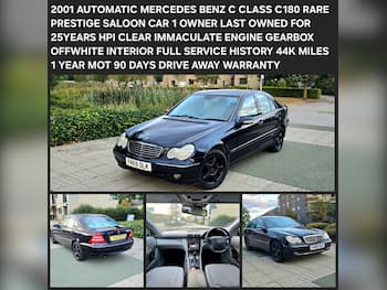 Used Mercedes-Benz C Class 2001 for sale - 79755670: Photo