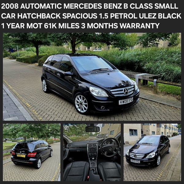 Used Mercedes-Benz B-Class 2008 for sale - 75461341: Photo 1