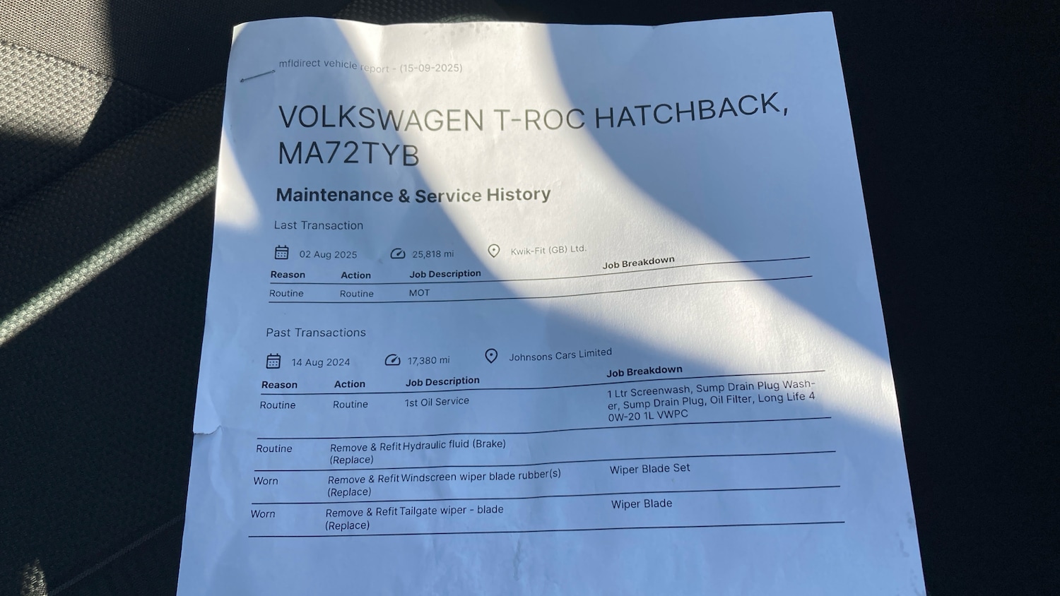 Vehicle 21