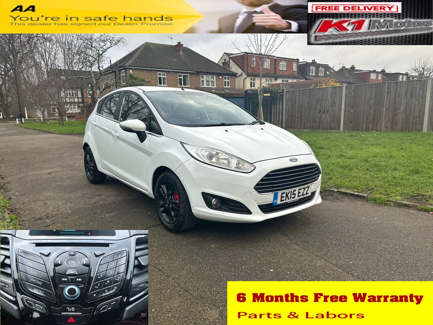 Used Ford Fiesta 2015 for sale - 76948555: Photo 1